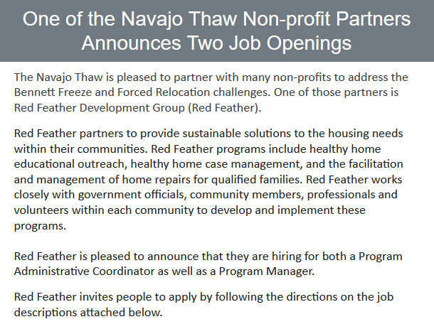 One-of-the-Navajo-Thaw-Non-profit-Partners-Announces-Two-Job-Openings