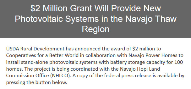 $2-Million-Grant-Will-Provide-New-Photovoltaic-Systems-in-the-Navajo-Thaw-Region
