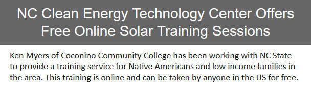 NC-Clean-Energy-Technology-Center-Offers-Free-Online-Solar-Training-Sessions